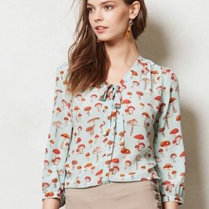 Moulinette Soeurs Anthropologie Toadstool Blouse
